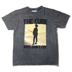 ザ・キュアー バンド Tシャツ 新品 正規品 Boys Don’t Cry Box Stone Wash-Grey