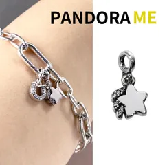 ★【新品・正規品】ボックス・ショッパー付 PANDORA ME(パンドラ ミー) ★シューティングスター ミニダングル★  スターリングシルバー S925 ブランド アクセサリー 798378CZ
