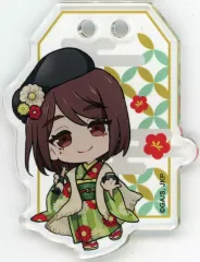 【中古】キーホルダー 家入硝子(墨汁入れ) アクリルキーホルダー 「まるくじ 呪術廻戦【Winter Holiday】」 吉03
