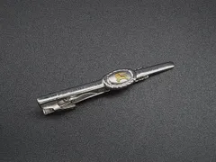 Burberrys バーバリーズ ネクタイピン タイクリップ アクセサリー ビジネス 紳士 メンズ シルバー系×ゴールド系 DH7937