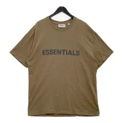 FOG ESSENTIALS フロントロゴ Tシャツ SSENS別注カラー 半袖 メンズ Mサイズ ブラウン エフオージーエッセンシャルズ トップス DM15503■