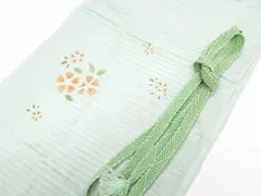 【一輝堂】リサイクル着物 和装小物 帯締め 帯揚げ セット 帯締 帯揚 夏物 夏 平組 25w08-9818