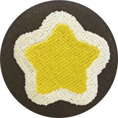 [중고] 배지 핀즈 (캐릭터) 스타 [별의 커비 커비 카페 2018 자수 배지 컬렉션]