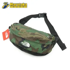 【 ノースフェイス 】 THE NORTH FACE 未使用 ウエストバッグ ボディバッグ  ウエストポーチ 中古 6L NM71204 迷彩 ミリタリーSWEEP MNミリタリーGウッドランド  肩掛け 斜め掛け 71-0025 送料無料 質屋出品