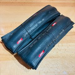 【低走行】 IRC JETTY PLUS ブラック 25-622 700x25c wo クリンチャー タイヤ 2本セット 中古品 摩耗少 ロード タイヤ ジェッティープラス