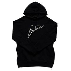 BALMAIN バルマン パーカー 黒 ロゴ サイドジップ スウェットフーディ RH132081068 メンズ Mサイズ