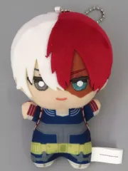 【中古】バッジ・ビンズ 轟焦凍 ちみっともぬいバッジ 「劇場版 僕のヒーローアカデミア THE MOVIE ユアネクスト」 劇場グッズ