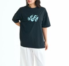 2025春夏 新品【BILLABONG/ビラボン】【水陸両用】【ZACKBALANG】SWELL SURF TEE ラッシュガード BLK レディース BF013879