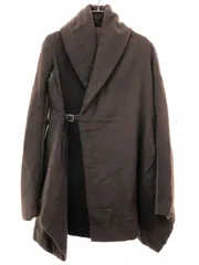 Rick Owens リックオウエンス 08AW ウールベルテッド ドレープジャケット ブラウン 40 RP 2902のサムネイル