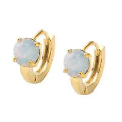 【6月×ピアス】[Cream dot. クリームドット公式] ピアス レディース フープ 金属アレルギー ニッケルフリー 中折れ キャッチレス 誕生月カラー 誕生月 誕生色 ミニ 小さい フィット 大人  