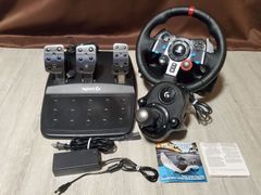 logicool G29 + DRIVING FORCE SHIFTER 【修理品】 ハンコン