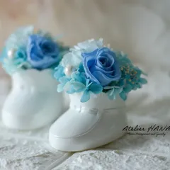 幸せを呼ぶベビーシューズ♡.°⑅ プリザーブドフラワー