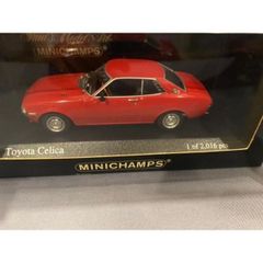 箱スレ有値引品　Toyota Celica 1975 色：Red メーカー：ミニチャンプス 新品未使用 1/43ミニカー