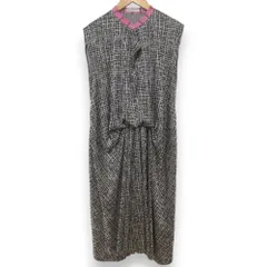 美品 AKANE UTSUNOMIYA アカネウツノミヤ ツイードプリント  