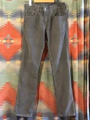 Levis リーバイス511 スキニーコーデュロイパンツ W30 グレー