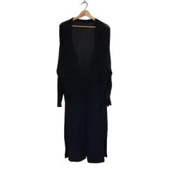 美品◯MUSE ドゥーズィエムクラス ネイビー 長袖 コットン カーディガン MUSE de Deuxieme Classe(ドゥーズィエム クラス) ドライバーズ