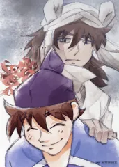 劇場版忍たま乱太郎 ドクタケ忍者隊最強の軍師 来場者特典 イラストカード(土井半助、天鬼) 第3弾