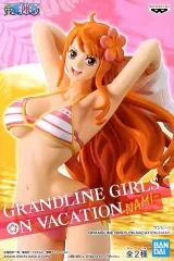 【中古】フィギュア ナミ B(水着ピンク) 「ワンピース」 GRANDLINE GIRLS ON VACATION-NAMI-