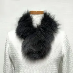 avienne アヴィエンヌ フォックス マフラー リアルファー 襟巻き 冬小物 防寒 毛皮 ブランド アパレル【中古】