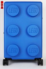 レゴ スーツケース 機内持ち込みサイズ ブルー TSAロック キャリーケース カバン LEGO 展示品 R2507-006