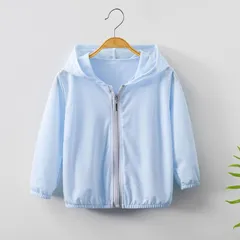 ☆ ブルー ☆ 120cm ☆ ラッシュガード uvパーカー キッズ ykkds3281 ラッシュガード パーカー キッズ スイムウェア 羽織り 羽織 長袖 スポーツウェア 軽い 軽量 薄手 フード付