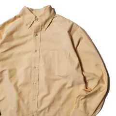 90's USA製 ブルックスブラザーズ MAKERS オックスフォード ボタンダウンシャツ (15 1/2-3) 橙色系 90年代 アメリカ製 オールド ポロカラー アメリカ古着 USED ビンテージ ヴィンテージ