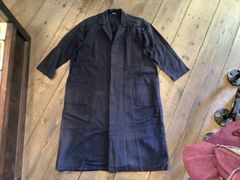 90s ヴィンテージ　薄手　藍色　Y’s  ワイズ　ヨウジヤマモト　ロングコート
