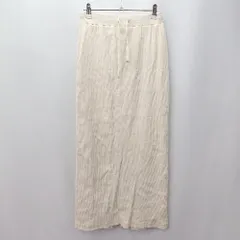 ◇ ⊇ チャオパニックティピー リブ ロング フレア リブデザインスカート サイズone ベージュ系 レディース E  【1507280007334】