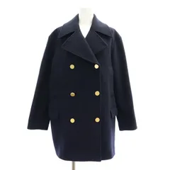 セオリーリュクス theory luxe 22AW Elmira Sub Anewa Pコート ピーコート ダブル 38 紺 ネイビー /MY ■OSのサムネイル
