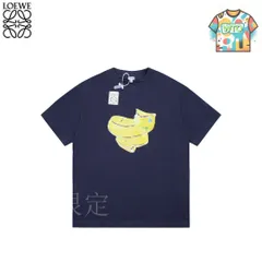 【今日WTO】Loewe ロエベ 25ss 巳年限定プリント刺繍 T シャツ-MX38