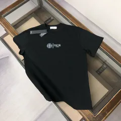 【今日特価】Dior x Stone Island 25SS Summer Dual-Cotton Tee