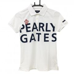 新品タグ付】PEARLY GATESレディース鹿の子ポロシャツsize0白 | Mercari