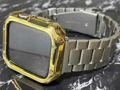 アップルウォッチ　対応　カバー　ステンレス　互換性　ケース　ベルト　バンド　38 40 41 42 44 45 46 49 SE Ultra　 GS112