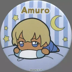 【中古】バッジ・ピンズ(キャラクター) 【シークレット】 安室透(うつ伏せ/背景星) 限定デザイン缶バッジ 「名探偵コナン UFOキャッチャーキャンペーン 第二弾」 UFOキャッチャー特典