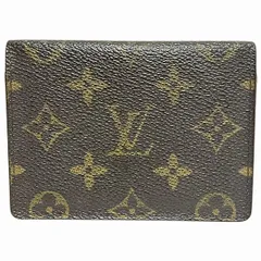 ルイヴィトン　Louis Vuitton　モノグラム　ポルト2カルトヴェルティカル　M60533　カードケース　パスケース　ユニセックス