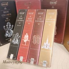 HEM premium incense マサラ香　4種類セット