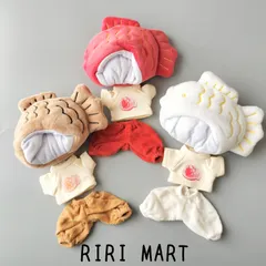 【即納】オビツ11　たいやき被り物+Tシャツ+ボトムス　ねんどろいどどーる　鯛焼き　たい焼き　タイヤキ