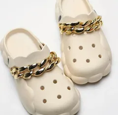 即日発送😍韓国人気♡クロックス用2ピース♡ ジビッツ ♡反射グラデーションシューズチャーム - 取り外し可能