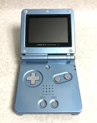 【DH1009】ジャンク ゲームボーイアドバンスSP 本体 パールブルー AGS-001