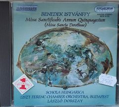 ハンガリーCD Istvanffy Missa Sanctifaicabis HCD31723 Hungaroton Classic /00110