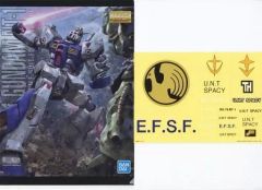 [중고] 클리어 파일 MG RX-78NT-1 건담 NT-1 Ver.2.0 A4 클리어 파일 & 스티커 세트 [이치 반 쿠지 기동 전사 건담 건프라 2021] I상