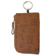 【メール便】スヌーピー キーケース＆定期入れ キー＆パスポーチ リール付き BR ピーナッツ マリモクラフト ICカードケース 鍵ケース パスケース キャラクター グッズ 