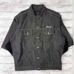 PHATFARM　ファットファーム　ジャンパー　ブラック　2XL PHATFARM - PHATFARM 90s ALL LEATHER JACKET BLACK 3XLの通販