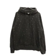 UNIFORM EXPERIMENT (ユニフォームエクスペリメント) 21AW STAR SWEAT HOODIE UE-212040 スター プルオーバーパーカー ブラック UE-212040のサムネイル