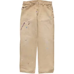 古着 ディッキーズ Dickies ペイント ダックペインターパンツ メンズw37相当/eaa580010