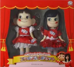 ペコちゃん＆あっちゃん コラボ記念人形セット 不二家 - ペコちゃん&あっちゃん コラボ記念人形セットの通販 by ゆけ
