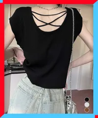 新品 フレンチスリーブ レディース サマーニット きれいめ 無地 薄手 大人 可愛いトップス 【送料無料】