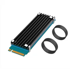 【在庫処分】M.2 ヒートシンク(2280 GLOTRENDS M.2 SSDに適合)、PC/PS5/PS5 Slimをインストール、22x70x3mmアルミニウム製ボディ、導熱接着シート付き