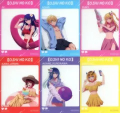 【中古】キャラカード 全6種セット SNS風クリアカード 「【推しの子】Early Summer フェア 2025」 アニメイト対象商品購入特典