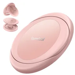 【数量限定】【指が痛くならない】 Lamicall マグネット式 スマホ リング ホルダー : iphone マグセーフ バンカーリング 柔らかいベルト 携帯 グリップ スタンド機能 強力 磁気増強 メタルリング付き 取り外し可能 Magsafe対応 iPho